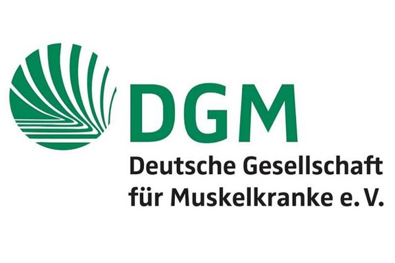 Logo der Deutschen Gesellschaft für Muskelkranke e. V. (DGM)