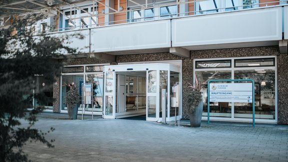 Haupteingang des Klinikums Itzehoe