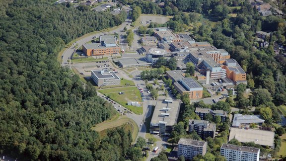 Luftbild des Klinikums Itzehoe von 2024