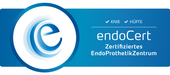 Logo endoCert - Zertifiziertes EndoProthetikZentrum