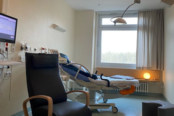 Blick in den Kreißsaal 3