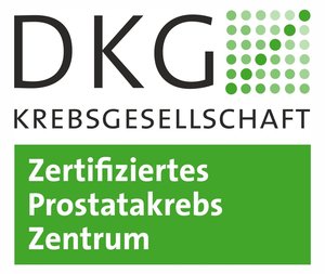 Logo DKG Krebsgesellschaft - Zertifiziertes Prostatazentrum