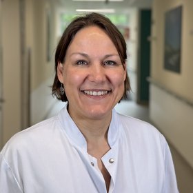 Leitende &Auml;rztin der Palliativstation Anke Hallbauer